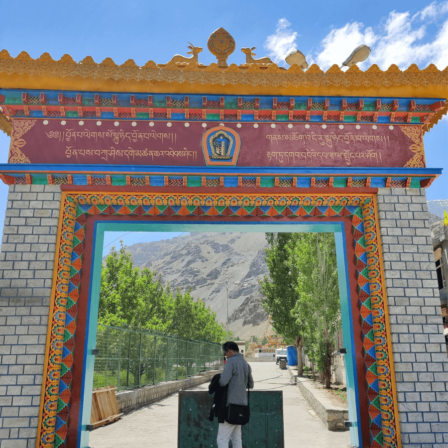 Tabo monastery entrance 