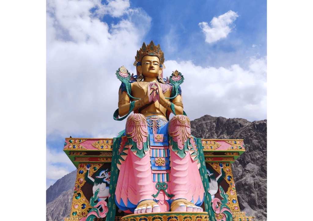 Ladakh Travel Guide - Diskit Buddha statue