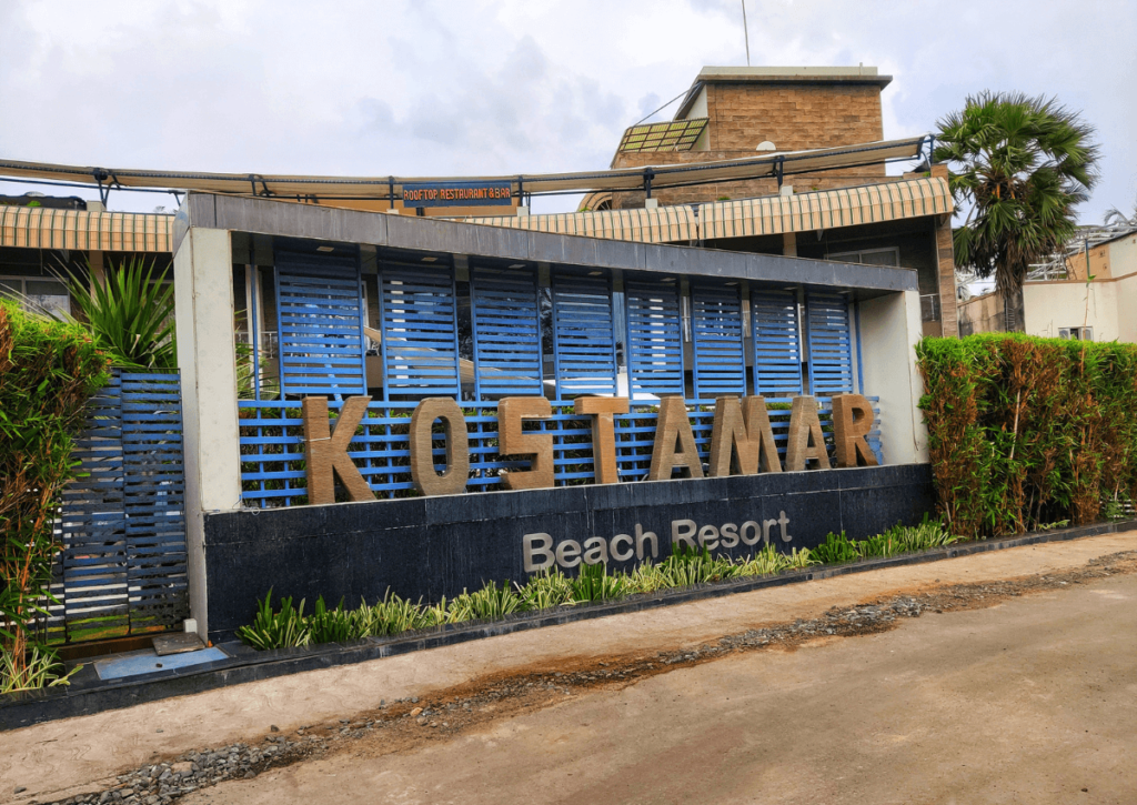 Diu travel guide - Kostamar Beach Resort and Spa, Nagoa Beach.