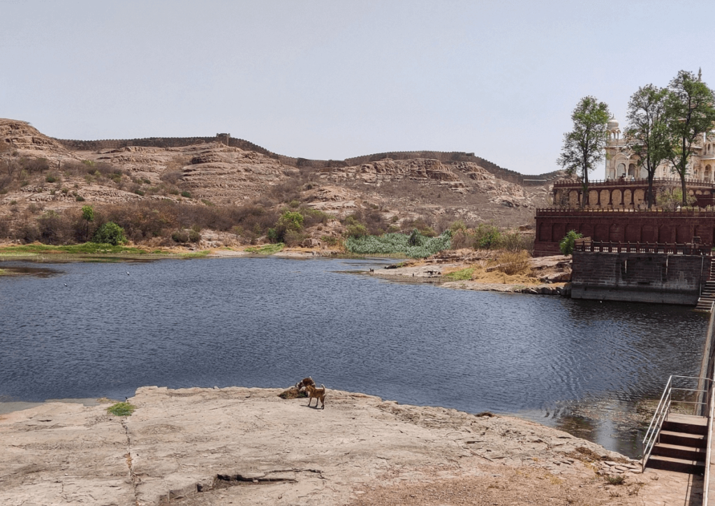 Lake near Jaswant Thada, Jodhpur 