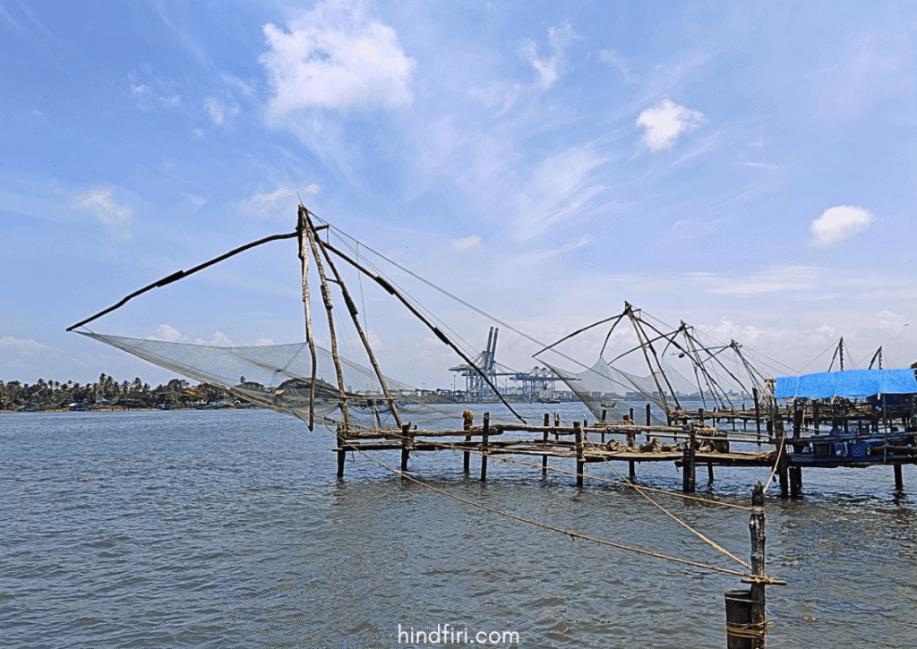 Chinese Fishing Nets is one of the 12 must-visit places in Fort Kochi.