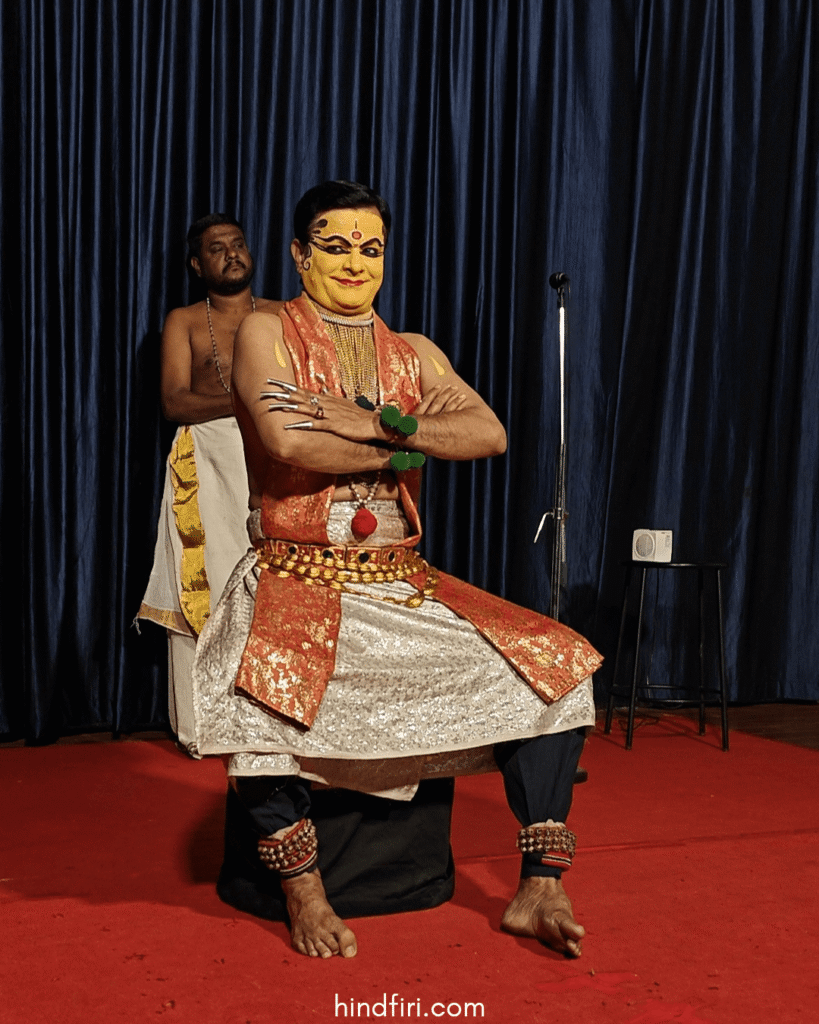 Kathakali show alin Fort Kochi