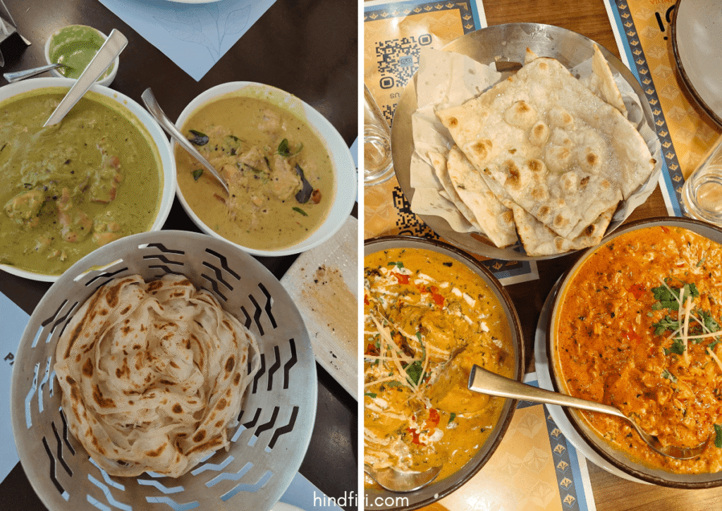Chicken curries, parotha and rotis.
Fort Kochi trip cost breakdown