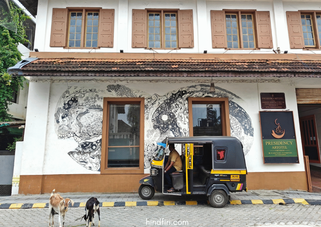 Auto rickshaw 
Fort Kochi trip cost breakdown