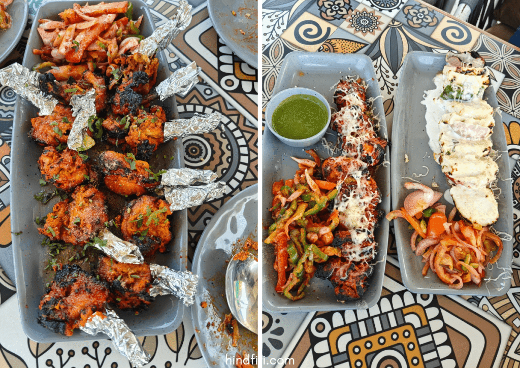 Appetizers at A Café Amour in Pawna 