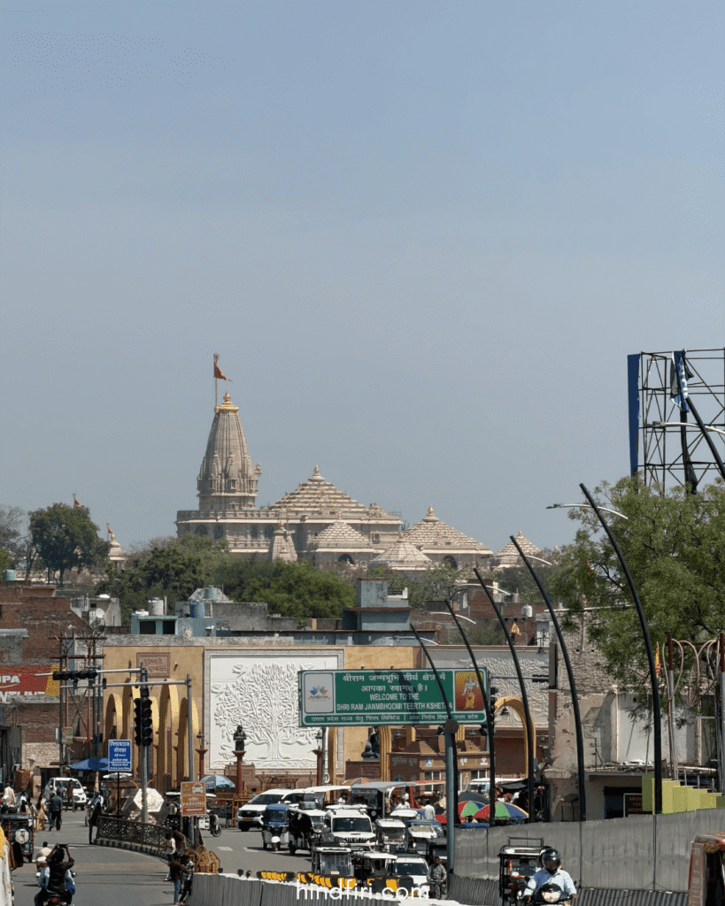 Shri Ram Janmabhumi Mandir is one of the 6 must-visit places in Ayodhya 