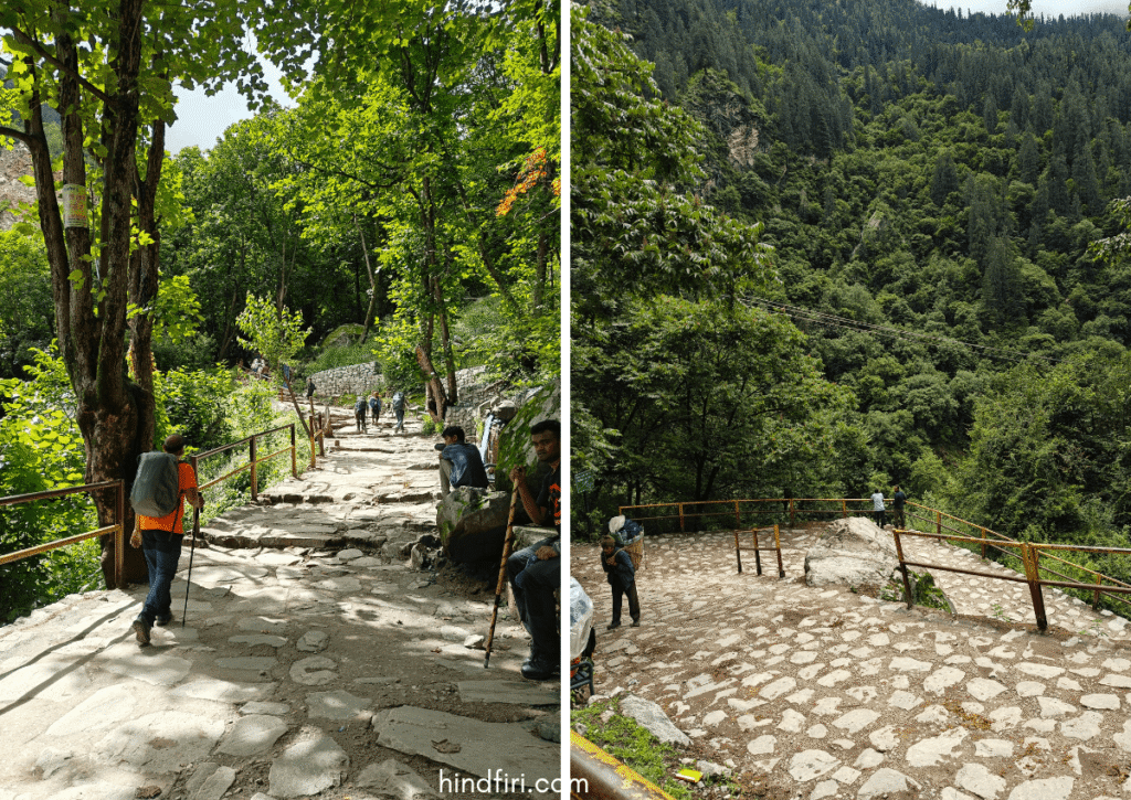 The trail from Pulna to Ghangharia. 
Valley of flowers and hemkund sahib trek 